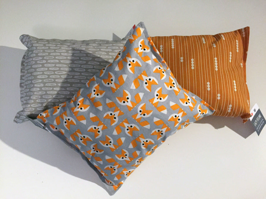 Lazy Feline - Large Organic Cotton Catnip Pillow